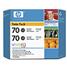 HP 70 Twin Pack - print cartridge CB340A